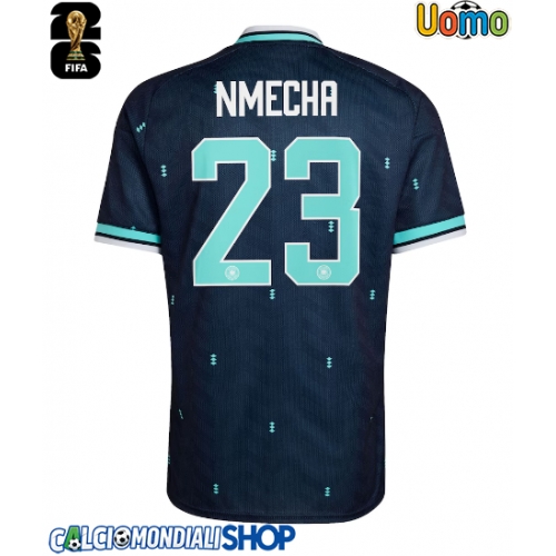 Maglie da calcio Germania Felix Nmecha #23 Seconda Maglia Mondiali 2026  Manica Corta